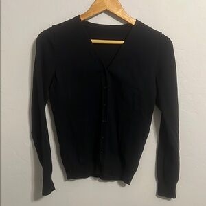 SHEIN Black Cardigan Sweater